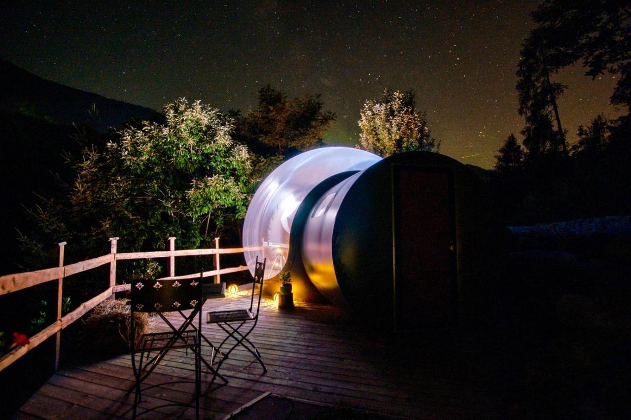 Maso La Marianna Bubble Glamping In Trentino Bed & Breakfast Sant'Orsola Exterior photo
