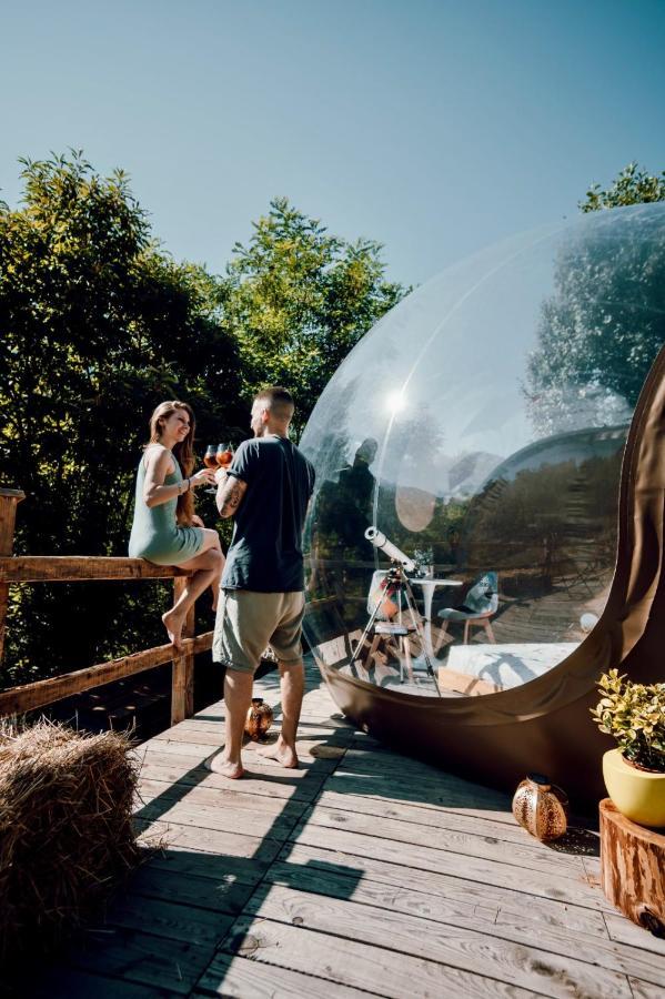 Maso La Marianna Bubble Glamping In Trentino Bed & Breakfast Sant'Orsola Exterior photo